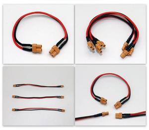 Кабельный жгут с разъемами типа «папа-мама» на заказ от производителя, красно-черный, с ПВХ-изоляцией, для подключения электронных устройств LED - Product Image 5