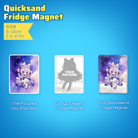 Imán de Acrílico de Lujo con Diseño Personalizado para Mercancía de Anime de Alta Gama, Precio de Fábrica