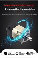 Reductor de Engranajes Planetarios Industrial para Robótica y Empaquetado, Solución de Accionamiento de Alta Eficiencia para Máquinas CNC, ODM, Relación 10:1, 1 HP