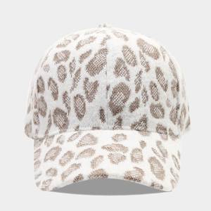 2025 New Arrival Fashion Trendy Women Elegant Leopard Print Baseball Cap Fall Winter Stylish Casual Dress Baseball <b>Hats</b> - Product Image 4