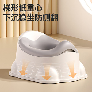 Childrens Potty Training Seat <b>Plastic</b> Toddler Toilet <b>Stool</b> For 1-3 Years Old Cartoon Design - Product Image 3