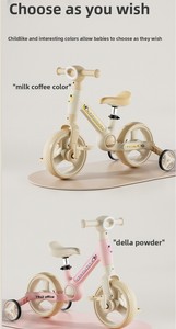 Vélo 3-en-1 à pédales pour enfants, directement de l'usine, tricycle pour bébés de 2 à 7 ans, jouet très populaire - Product Image 6