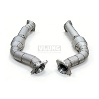 Tuyau d'échappement avec isolation thermique pour Durango SRT Hellcat 6.2L 2020-2026