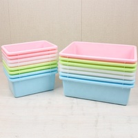 Boîtes de rangement en plastique, conteneurs de préparation de commandes pour entrepôt, cartons pour vêtements, bac multifonctionnel pour jouets à domicile, organisateur de collection