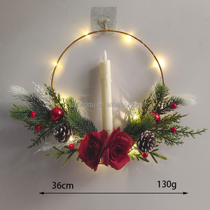 Nuove ghirlande di natale decorazioni per la casa per le vacanze ghirlande locali decorazioni appese Layout oggetti di scena - Product Image 2