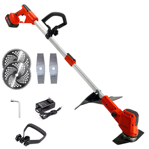 Débroussailleuse télescopique à moteur sans balai 21V 1.4m arbre réglable affichage LCD mauvaises herbes arbustes coupe-bordure - Product Image 4