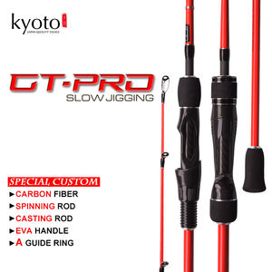 Cần câu <span class=keywords><strong>Jigging</strong></span> chậm Kyoto GT-PRO mới, câu cá ngoài khơi trên thuyền, 1.8m/1.9m, PE 1-3/2-4, trọng lượng mồi 40-150 gram, cần câu bán buôn - Product Image 2