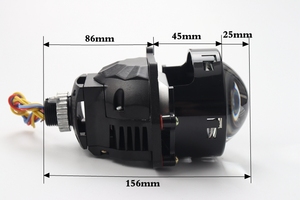 CQL Kvisuauto 3 pollici 55w H7 R6 LHD RHD <span class=keywords><strong>car</strong></span> bi led obiettivo del proiettore laser - Product Image 5