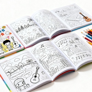 Libro Espiral de Animales para la Educación Temprana con Impresión Personalizada, Libro de Pintura de Acuarelas para Graffiti - Product Image 2