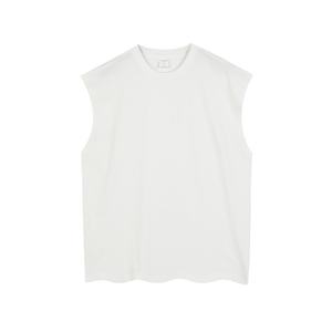 เสื้อยืดคอกลมแขนตัดต่อผู้ชาย ผลิตตามสั่ง ผ้าฝ้าย สไตล์สตรีทแวร์ ไซส์ใหญ่ เสื้อยืดเปล่า - Product Image 4