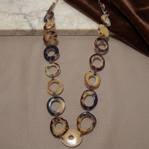 Buffalo Horn Circle <b>Necklace</b>, Beauty of the Nature with Our Stunning Buffalo Horn Circle <b>Necklace</b> - Product Image 2