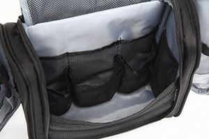 Bolsas de Aseo Cosméticas de Poliéster Simples, Personalizadas, Impermeables, Desmontables, Transpirables, de Malla Cómoda, para Viajes al Aire Libre - Product Image 3