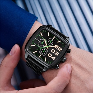 นาฬิกาข้อมือแฟชั่นธุรกิจ Mini Focus 0314G ราคาประหยัด สายสแตนเลสสตีล หรูหราสำหรับผู้ชาย - Product Image 5
