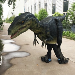 Gran oferta, disfraz <span class=keywords><strong>de</strong></span> dinosaurio que camina Animatronic <span class=keywords><strong>de</strong></span> simulación Artificial para Parque Temático <span class=keywords><strong>de</strong></span> dinosaurios - Product Image 2