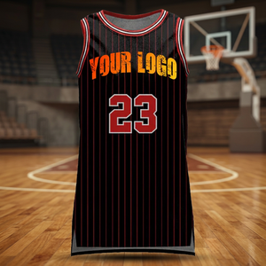 Maillot de basket personnalisé, créez vos propres maillots de basket, sublimation, unisexe, court, séchage rapide, respirant, 100% polyester - Product Image 3