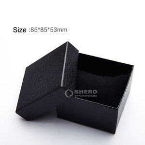 Elegant Wristwatch Paper <b>Storage</b> <b>Box</b> Plush Velvet Pillow Custom Embossed Logo Factory Direct Bulk Wholesale B2B - Product Image 4