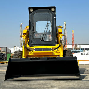 Быстрая доставка: Многофункциональный гидравлический мини-погрузчик с двигателем Kubota и сертификатом CE - Product Image 5