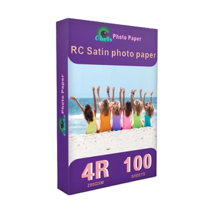 Bán buôn giá rẻ cao cấp kỹ thuật số phun RC Glossy giấy ảnh in ấn chuyên nghiệp 5760 <span class=keywords><strong>dpi</strong></span> A4 4R A3 CuộN Kích thước - Product Image 1