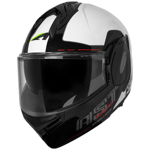 Cascos de Motocicleta Abatibles RV6 en Blanco Brillante/Rojo, Nuevos Cascos Modulares Abatibles RV6 - Product Image 5