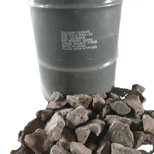 High performance gas yiled 295l/kg min calcium carbide 50-80 for industry calcium carbide factory