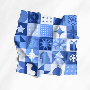 Silk Scarf for Women Silk Scarf Custom Printing Wholesale <b>Small</b> Orders Digital Print Hair Band Ribbon Handle Bag Scarves - Product Image 5