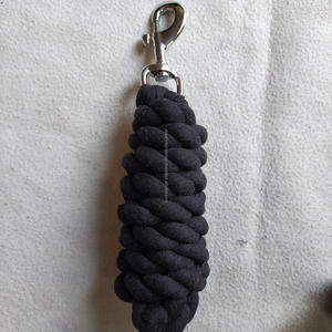 Alta qualidade <span class=keywords><strong>2</strong></span> metros algodão chumbo corda para cavalos boa força fabricados na Índia - Product Image 2