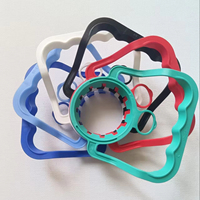 Poignée de transport en plastique 45 mm pour seaux d'eau, jetable, haute résistance, ergonomique, qualité alimentaire, pour fûts de minéraux, modèle HT45