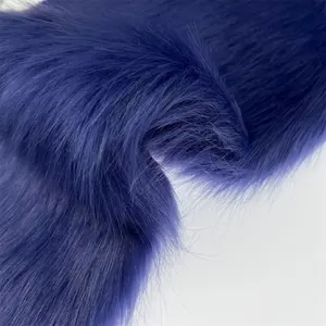 2023 High Quality Purple Fur Coat Artificial Imitation Imitation Fashion Fur Keeps Warm In Winter