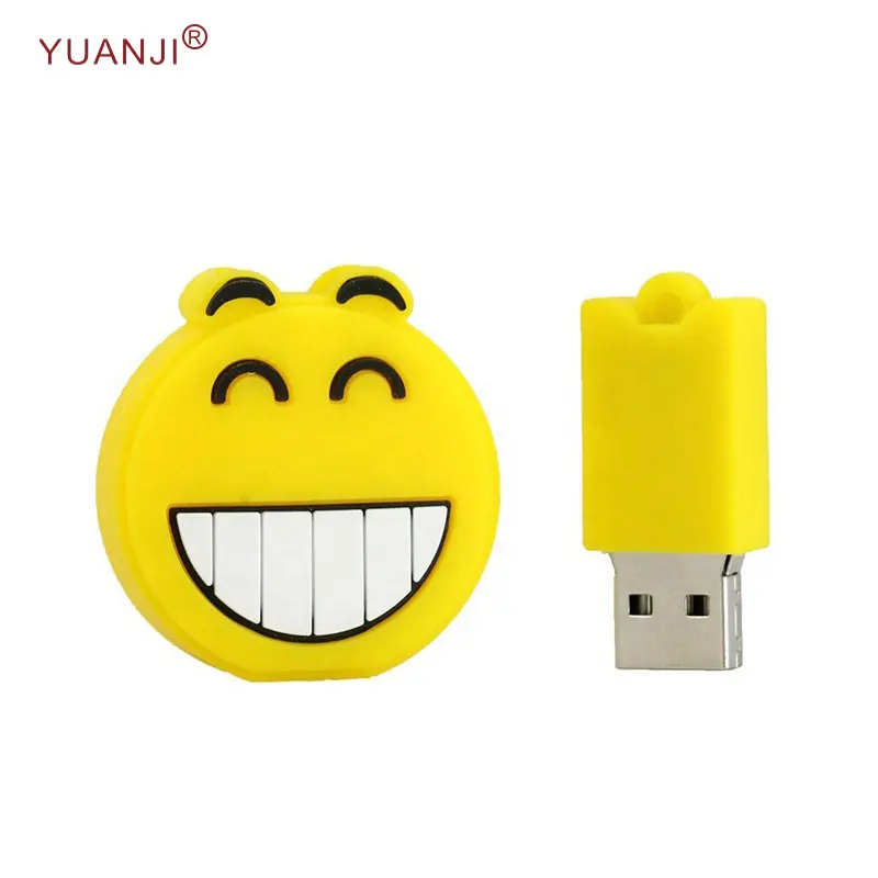 Flash Drive USB Ekspresi Kartun Lucu untuk Hadiah Promosi