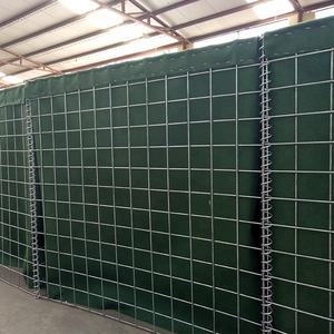 Barrière de défense pour sacs de sable haute résistance QG, panier défensif en maille soudée 75*75mm - Product Image 5