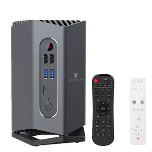 Caixa de tv a95x max plus, televisão s922x 4gb 64gb android 9.0/2.4g/5ghz dual wifi bt v4.2 switch gamepad set-top box
