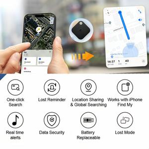 جهاز مضاد للخسارة معتمد من MFI Google مع تحديد موقع Air Mini Tag لجهاز IOS Key Finder Lugggae Pet العثور على جهاز تعقب العلامات الخاص بي - Product Image 3