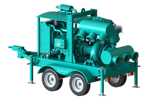 Bomba De Água Auto-escorvante De Emergência De Motor Diesel Personalizado Bombas De Sucção Alta Móvel - Product Image 4