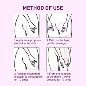 West & Montreal vendita a caldo serraggio e modellatura del corpo pesca anca evidenziando curva massaggio anca sollevamento olio di siero - Product Image 4