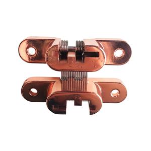 Bisagras ocultas invisibles de acero para puertas de madera, 3D, 180 grados, tres vías, cierre suave, niqueladas - Product Image 5