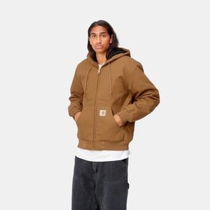 Men's Quilted Cotton-Padded Blazer Poncho Coat with Hood Kanye J30 Canvas - Product Image 3