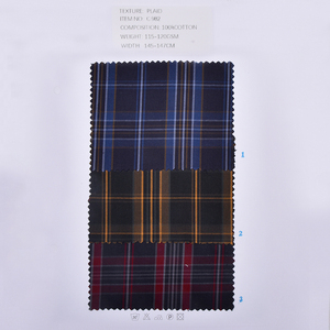 Tissus en coton à carreaux de qualité supérieure, prix bas, vente en gros directe d'usine pour chemises - Product Image 5