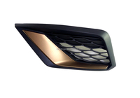 Personnalisation d'usine, cadre de phare antibrouillard en ABS noir brillant, cache de phare antibrouillard, grille pour Seat Leon Cupra/FR MK3.5 2016-2019