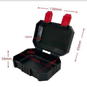 Vente Flash : Boîte à Outils Portable Personnalisée en Plastique Noir Carrée, MOQ 10 pièces - Product Image 2