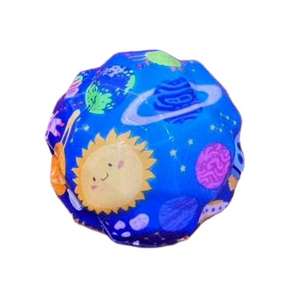 Özel baskılı Monn topu Hi-Bouncy 60mm çocuklar için renkli yumuşak uzay topu kabarık topu - Product Image 3