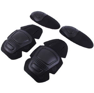 HB407 STOCK Gris Negro Verde Personalizado, Protector Deportivo para Esquí, Ciclismo y Trabajo, Juego de 4 Piezas de Rodilleras y Coderas - Product Image 3