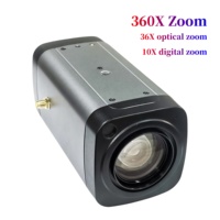 Module de caméra IP métallique SONY IMX415 4K à très faible luminosité avec zoom optique 36X, RTMP, RTSP, WiFi pour usage professionnel