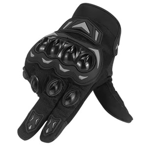 Guanti <span class=keywords><strong>da</strong></span> <span class=keywords><strong>Moto</strong></span> Touch Screen Traspiranti Antiurto con Protezione Nocche Rigide, Guanti Integrali per Motociclisti - Product Image 1