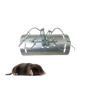 Giardino esterno umano difensore in acciaio zincato solido eco-friendly Tunnel talpa cattura trappola stato sicuro Gopher Catcher controllo - Product Image 1