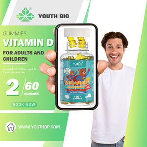 Gomitas de Vitamina D3 del Fabricante Original, Fórmula sin Gelatina y a Base de <span class=keywords><strong>Pectina</strong></span> para Apoyo Inmunológico, Salud Ósea, Gomitas Suaves - Product Image 3