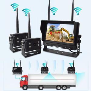 Kỹ thuật số không dây xe máy ảnh 7inch Monitor <span class=keywords><strong>Kit</strong></span> 2 kênh giám sát cho Travel Trailer - Product Image 2