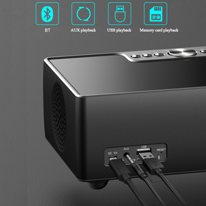 S99 Chất Lượng Cao 20W Stereo Âm Thanh 2.0 Loa Đa Chức Năng AUX FM TF U Đĩa Đồng Hồ Báo Thức Video Màn Hình Máy Tính Điện Thoại Di Động - Product Image 5