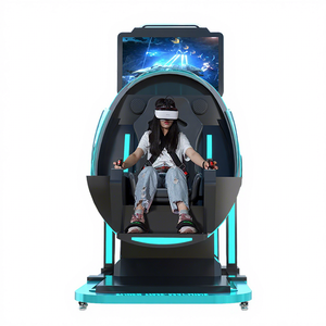 Funspace prix d'usine opération de pièces de monnaie 360 Vr simulateur montagnes russes 9d Vr chaise jeu de tir plein mouvement VR simulateur de vol - Product Image 1