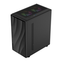 Boîtier PC Micro ATX Horizontal SPCC de Style Gaming, Vente en Gros Usine, Châssis d'Ordinateur de Bureau de Petite Taille