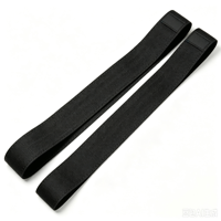 Livraison rapide, ensemble d'accessoires de yoga et de pilates noirs, sac de transport, tapis de yoga, anneau de pilates, bandes de résistance pour l'entraînement à domicile
